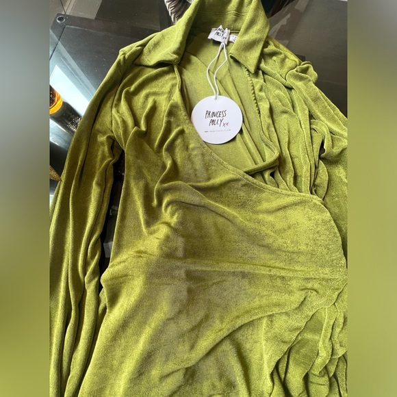 Princess Polly Party Time Mini Dress Green - Picture 7 of 8